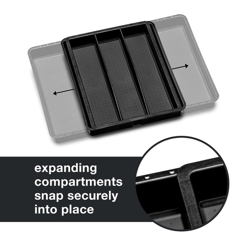 Compartment Plastic Utensil Tray for Drawers