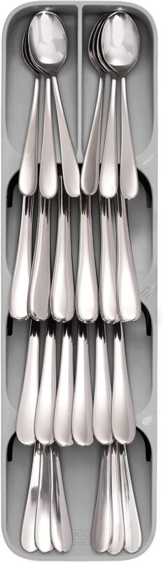  Compact Cutlery Drawer Organizer