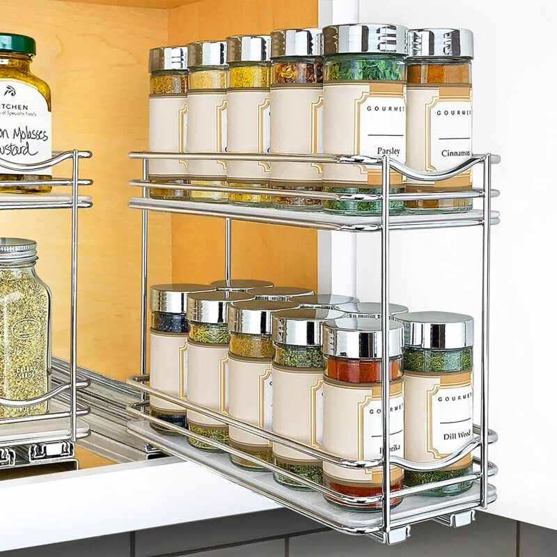 Wall-Mounted Spice Racks